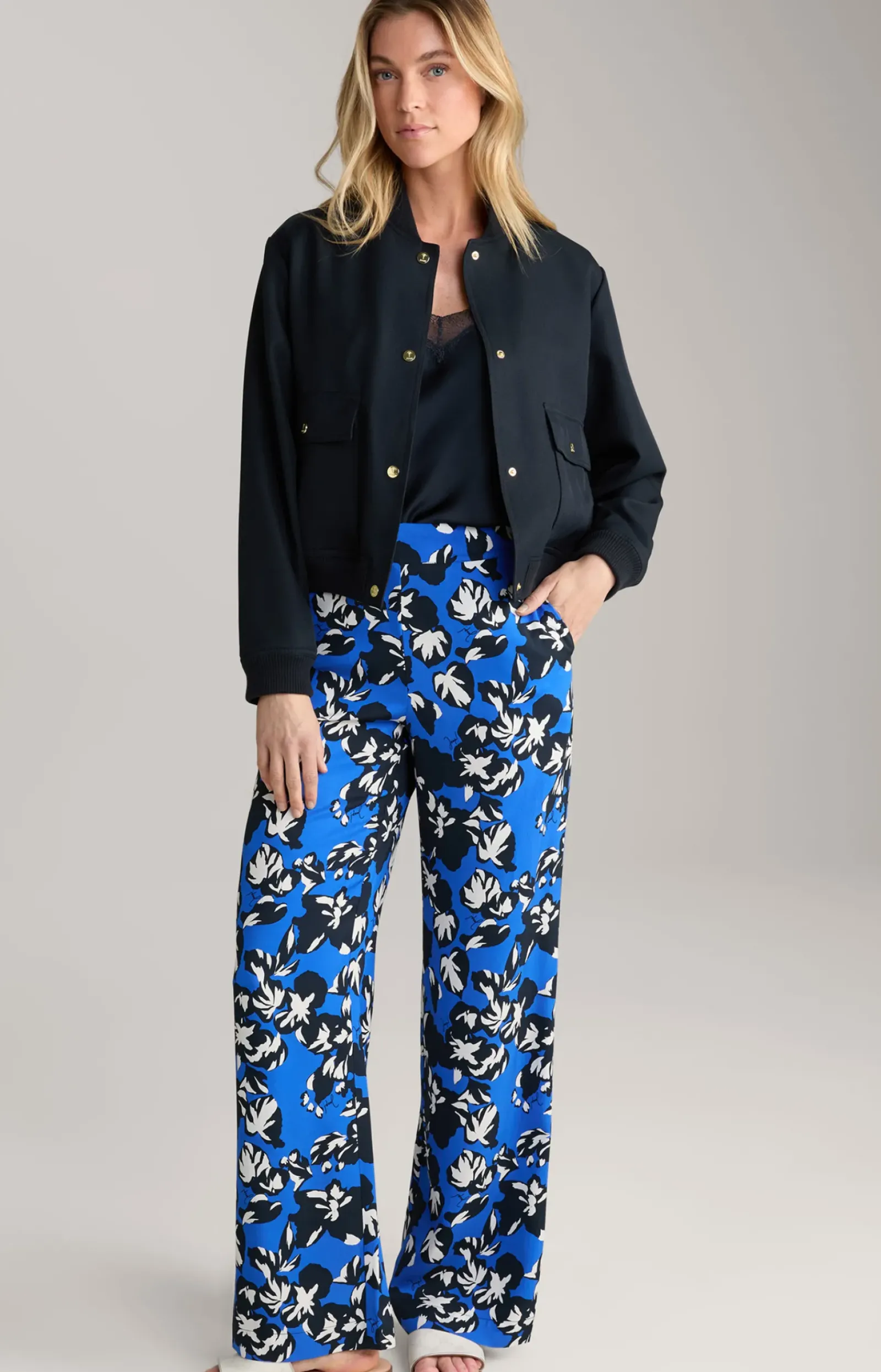 JOOP! Hosen|Bekleidung>Twill-Hose in gemustert