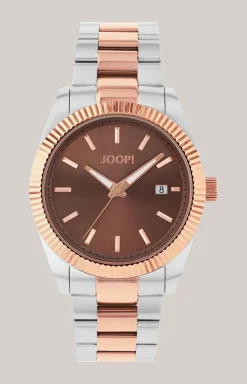 JOOP! Uhren|Schmuck>Unisex-Armbanduhr in Silber/Roségold