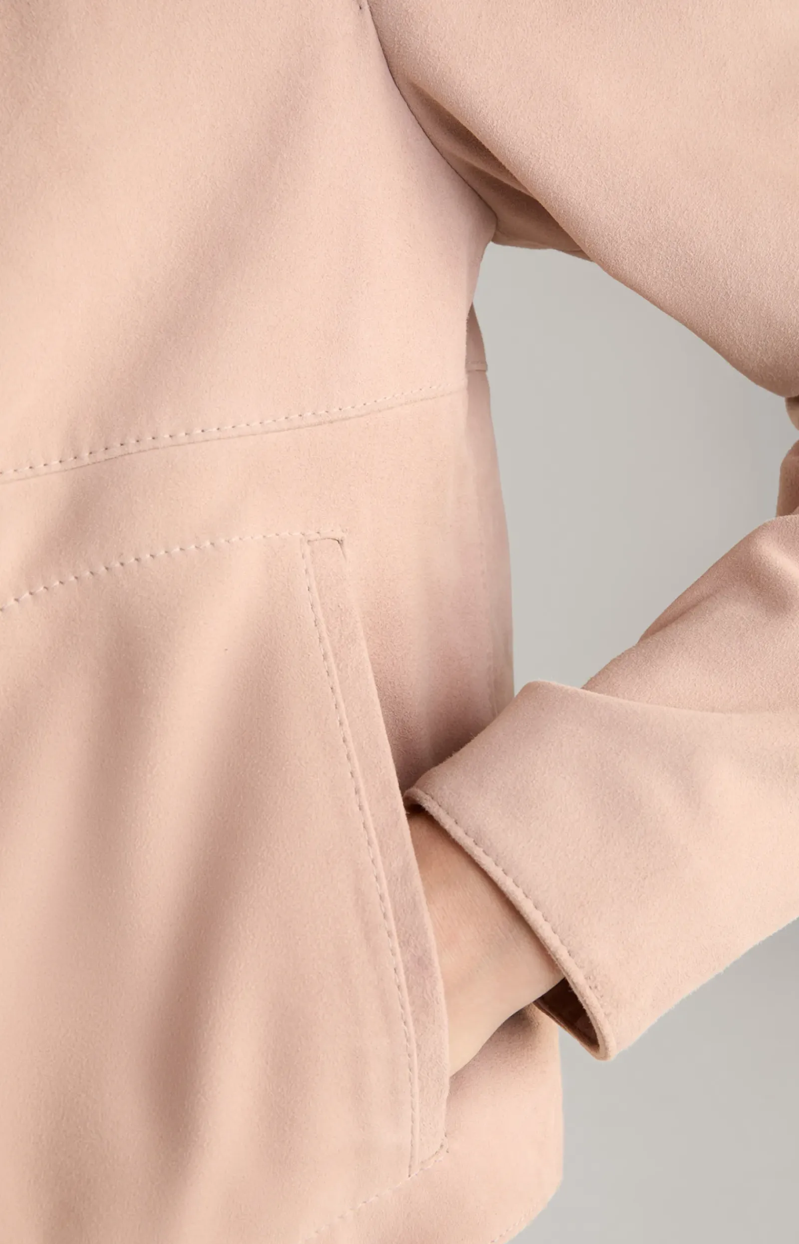 JOOP! Leder|Jacken & Mäntel>Velours-Lederjacke in