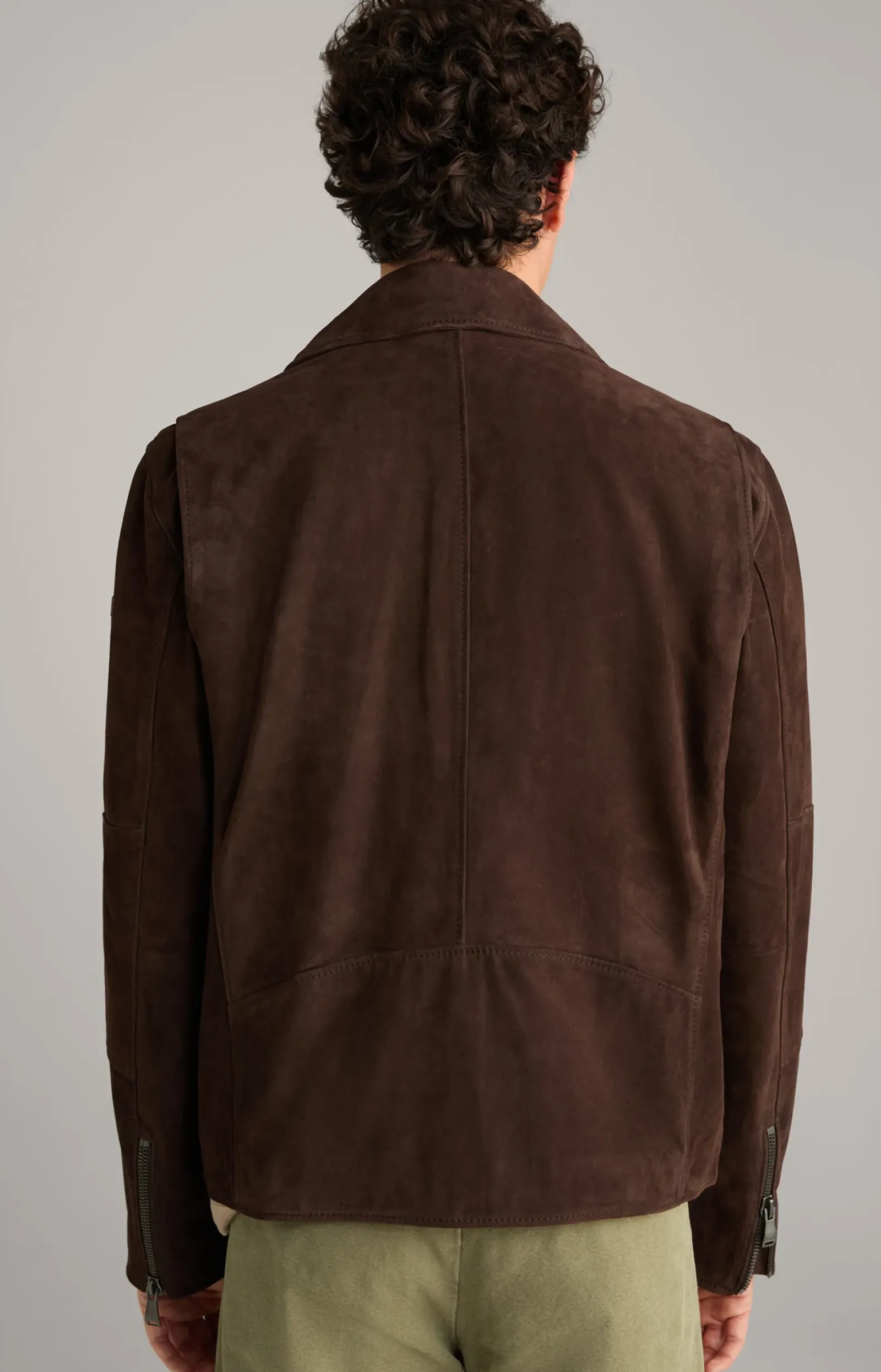 JOOP! Lederjacken|Jacken&Mänte>Velours-Lederjacke Lezy in