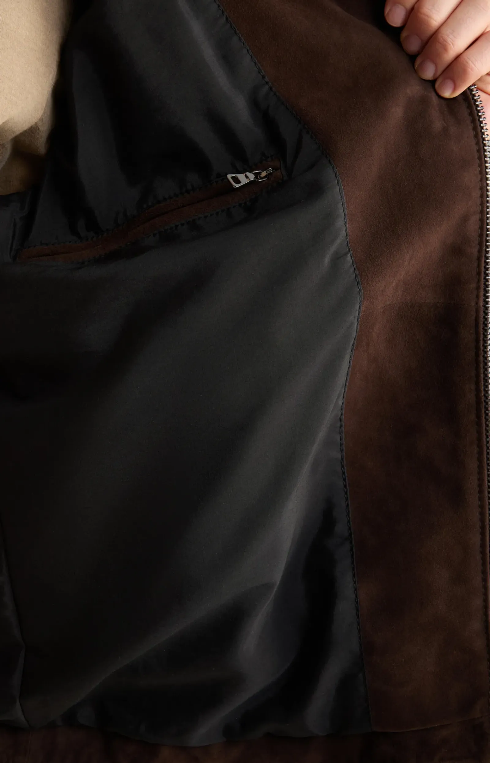 JOOP! Lederjacken|Jacken&Mänte>Velours-Lederjacke Lezy in