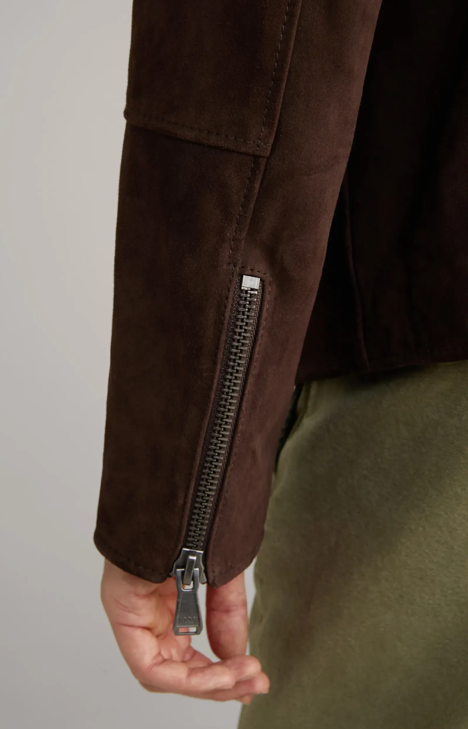 JOOP! Lederjacken|Jacken&Mänte>Velours-Lederjacke Lezy in