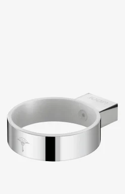 JOOP! Bad-Accessoires>Wandhalterung für Haartrockner in Weiß