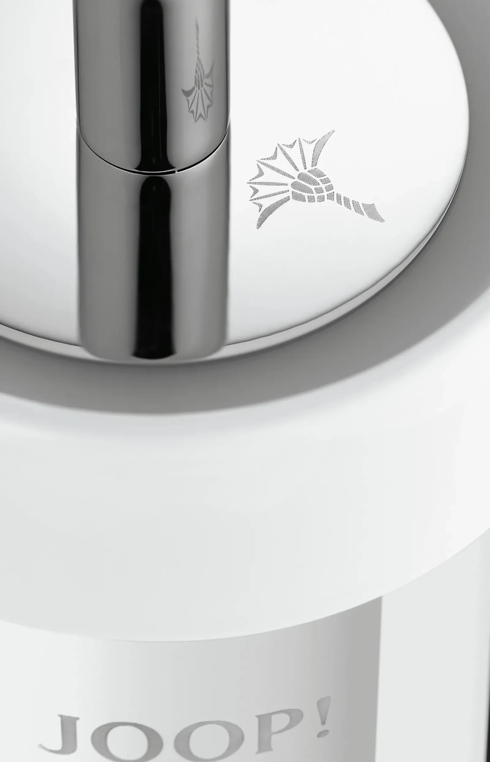 JOOP! Bad-Accessoires>WC-Bürstengarnitur Chromeline in Naturweiß