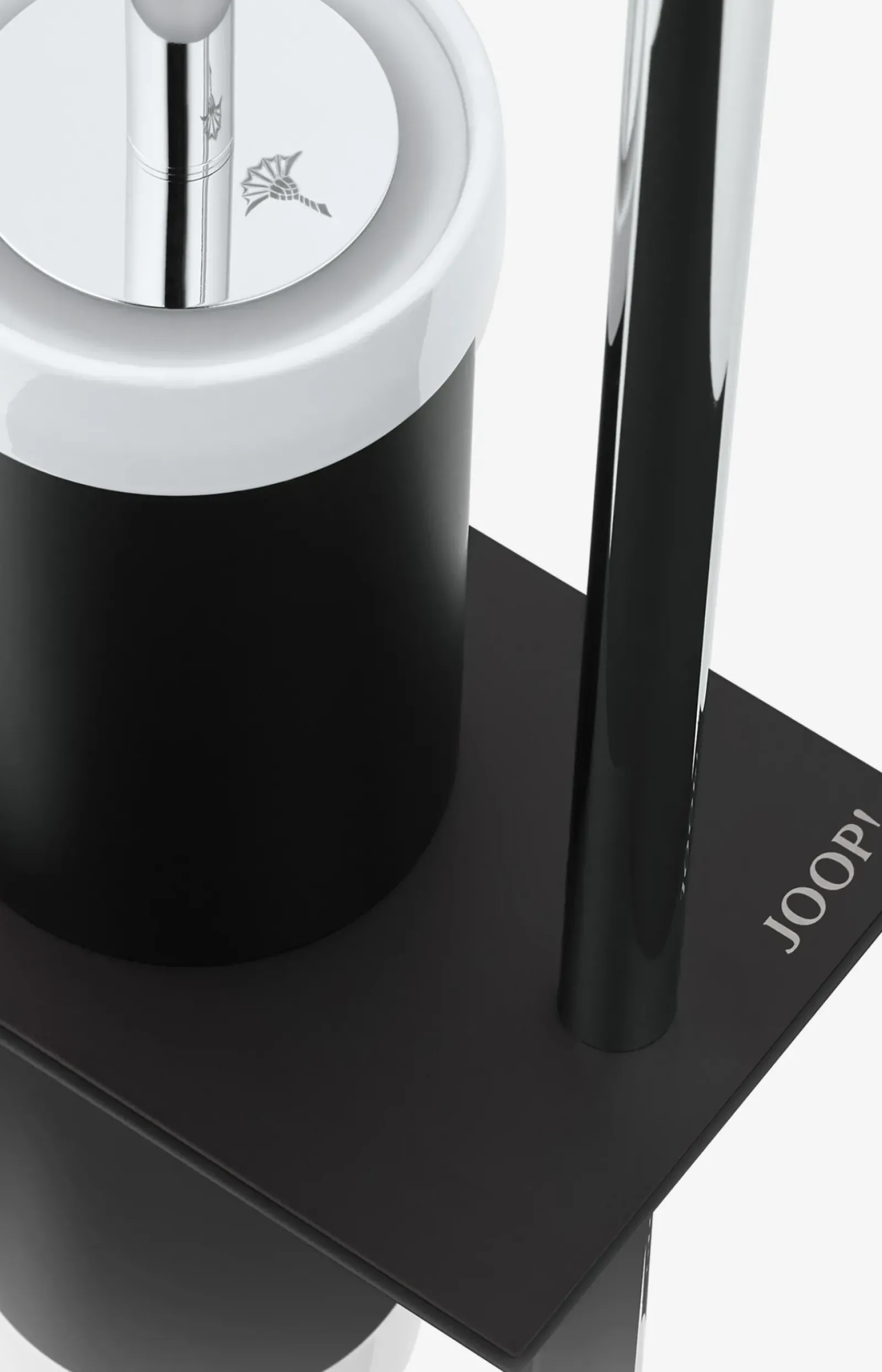 JOOP! Bad-Accessoires>WC-Bürsten-Kombination Chromeline Black in matt