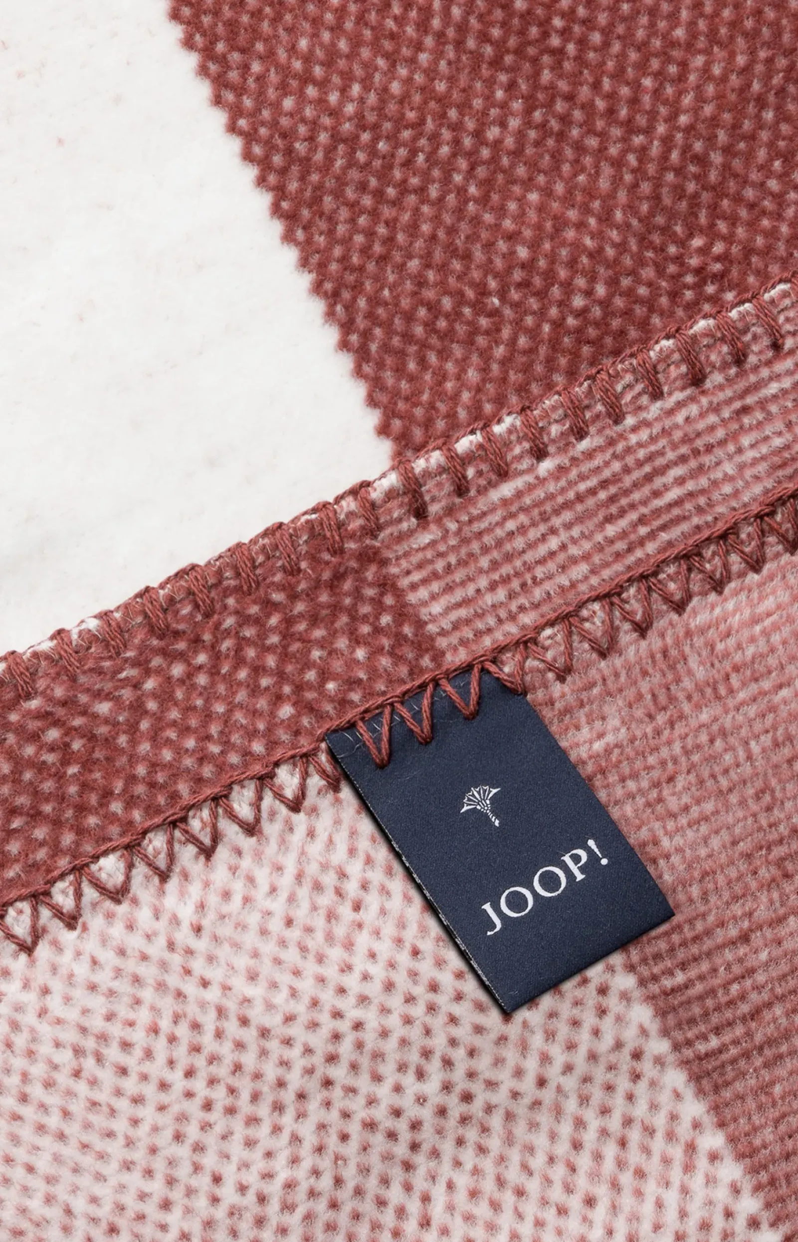 JOOP! Plaids & Decken>Wohndecke MESH in Blush