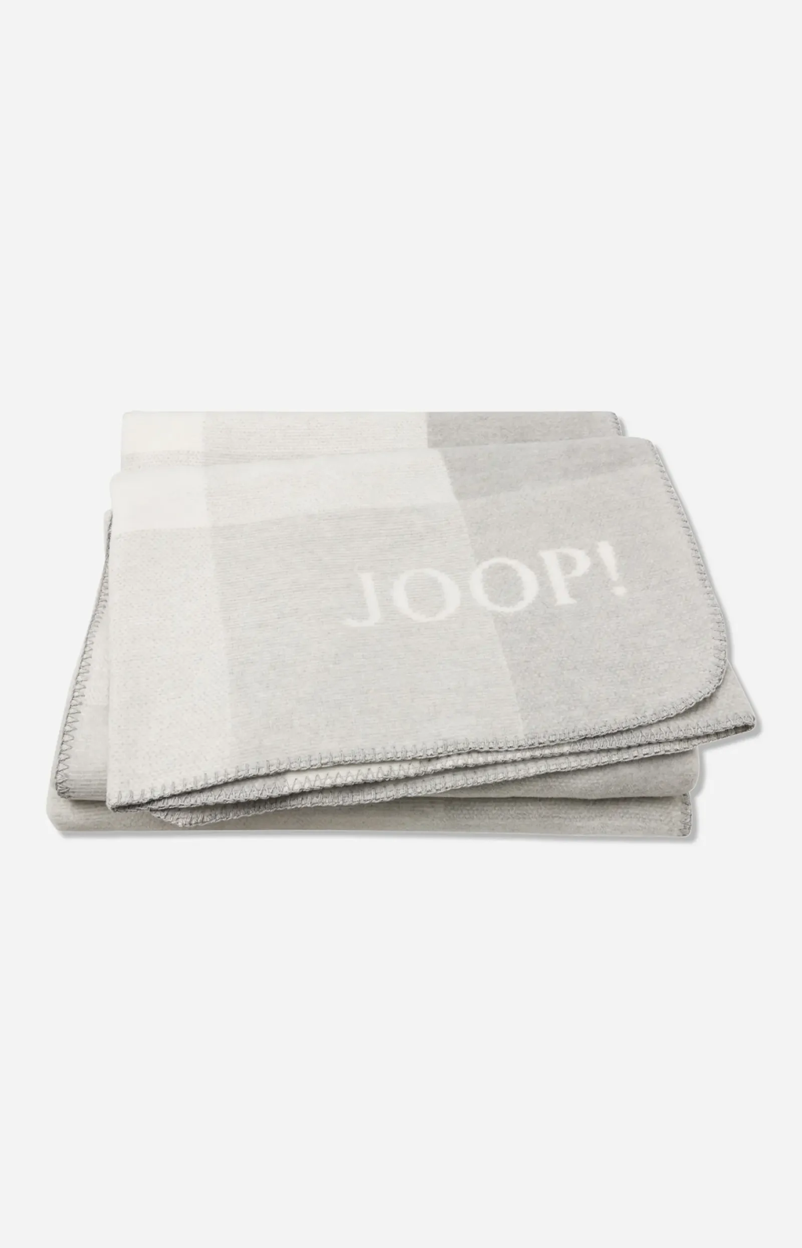JOOP! Plaids & Decken>Wohndecke MESH in Stein