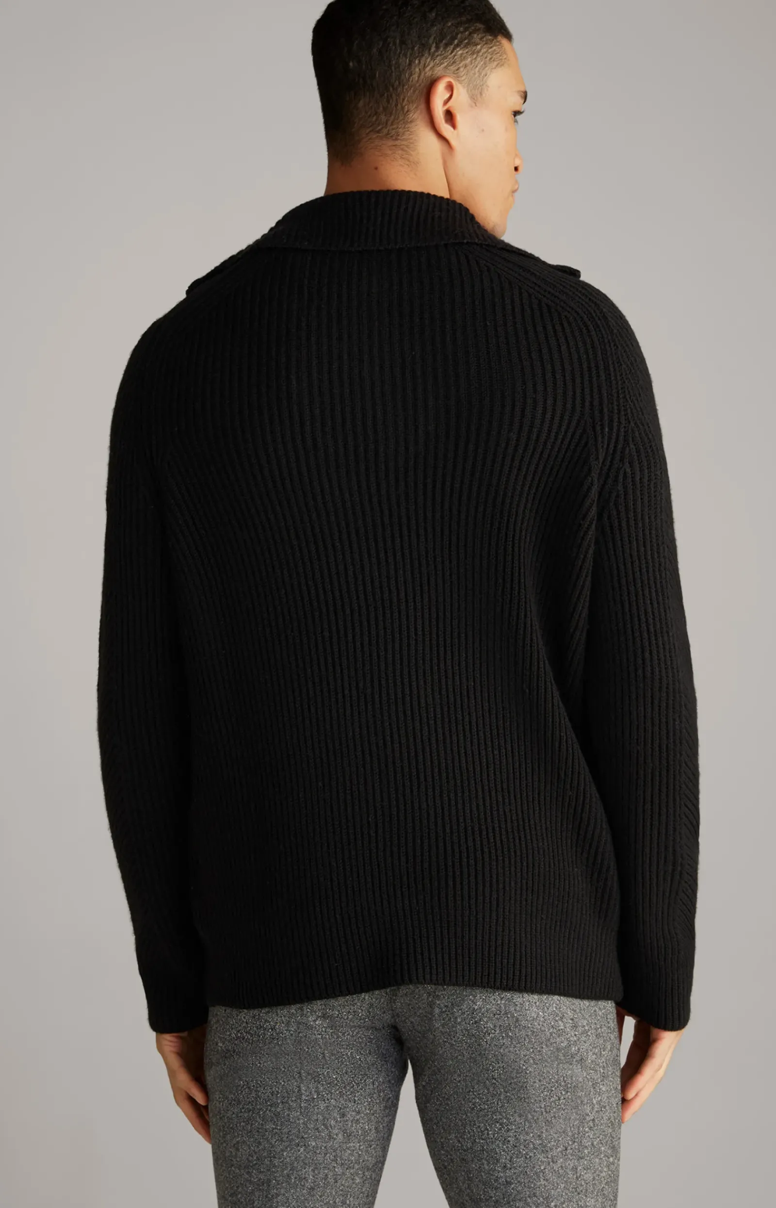 JOOP! Strick>Wool-Mix-Pullover Brunor in