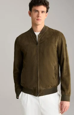 JOOP! Lederjacken|Jacken&Mänte>Ziegenvelours-Lederjacke Pios in